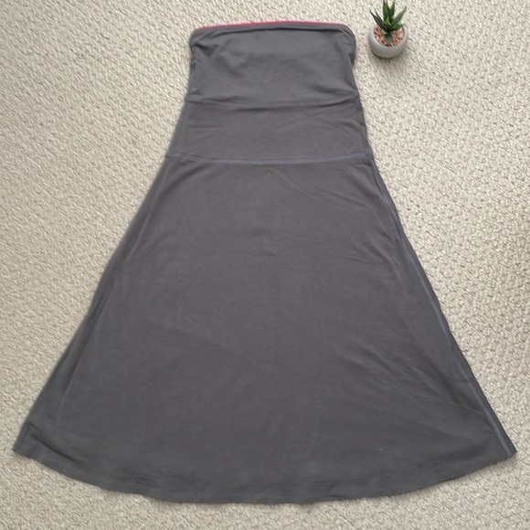 Lululemon senorita Pink and slate grey Beat the Heat Dress - Picture 3 of 13